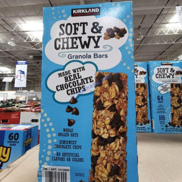 Image of Kirkland Soft and Chewy Granola Bar - 1 x 1600 Grams